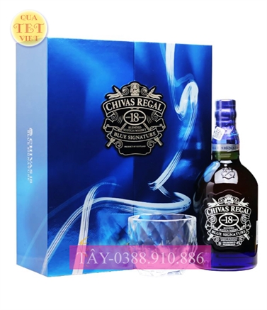 RƯỢU CHIVAS 18 BLUE - HỘP QUÀ TẾT